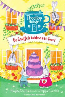 De snuffels bakken een taart