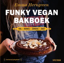 Funky Vegan Bakboek voorzijde
