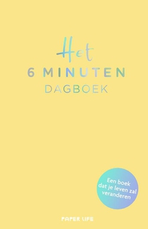 Het 6 minuten dagboek - gele editie