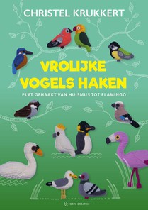 Vrolijke vogels haken voorzijde