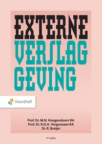 Externe Verslaggeving - 11e editie voorzijde