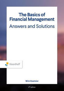 The Basics of Financial Management Answers and Solutions voorzijde