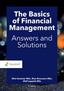 The Basics of financial management voorzijde