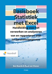 Basisboek Statistiek met Excel voorzijde