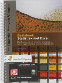 Basisboek Statistiek met Excel voorzijde