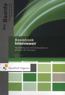 Basisboek interviewen voorzijde