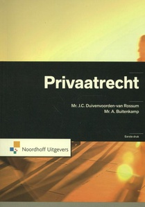 Privaatrecht voorzijde