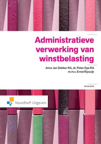 Administratieve verwerking van winstbelasting