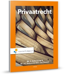 Privaatrecht voorzijde