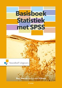 Basisboek Statistiek met SPSS voorzijde