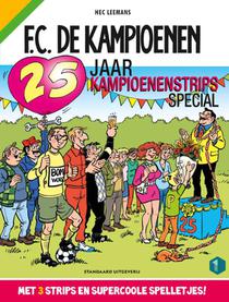 25 jaar F.C. De Kampioenen-strips-special voorzijde