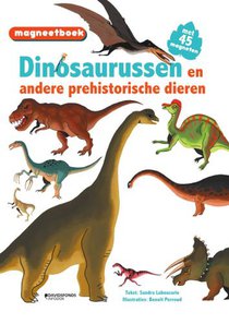 Magneetboek Dinosaurussen (en andere prehistorische dieren) voorzijde