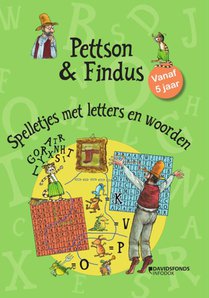 Pettson en Findus: letters en woorden voorzijde