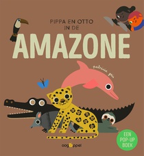 Pippa en Otto in de amazone - een pop-upboek voorzijde