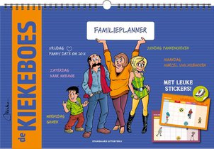 De Kiekeboes Familieplanner voorzijde