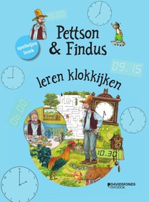 Pettson en Findus leren klokkijken voorzijde