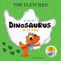 Er zit een dinosaurus in je boek voorzijde