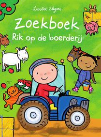 Zoekboek Rik op de boerderij voorzijde