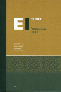 The Encyclopaedia of Islam Three Yearbook 2012 voorzijde