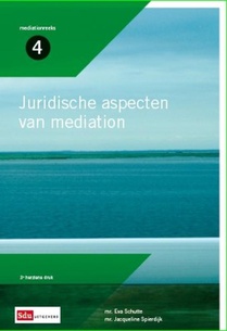 Juridische aspecten van mediation voorzijde