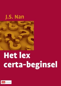 Het lex certa-beginsel