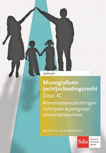 Alimentatieverplichtingen Richtlijnen Werkgroep Alimentatienormen voorzijde