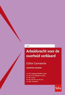 Arbeidsrecht voor de overheid verklaard, Editie Gemeente. 2020 voorzijde