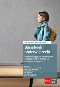 Basisboek Onderwijsrecht. Editie 2020 voorzijde