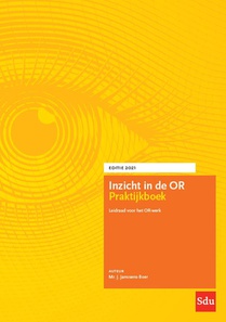 Inzicht in de OR Praktijkboek. Editie 2021 voorzijde