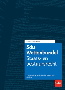 Sdu Wettenbundel 2021-2022 (set a 3 delen) voorzijde