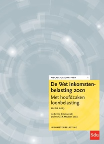 De Wet Inkomstenbelasting 2001, Editie 2023 voorzijde