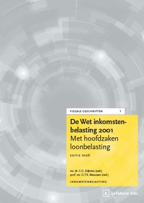 De Wet Inkomstenbelasting 2001 | Editie 2026