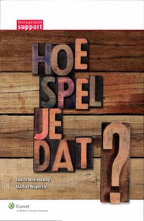 Hoe spel je dat?