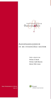Aansprakelijkheid in de financiele sector