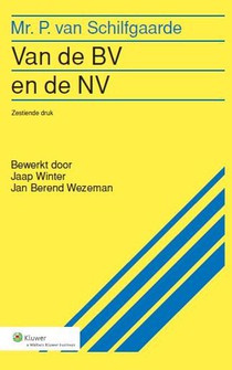 Van de bv en de nv