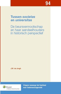 Tussen societas en universitas