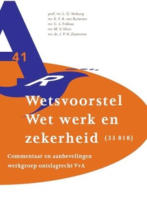 Wetsvoorstel wet werk en zekerheid