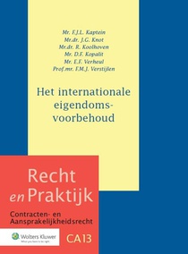 Het internationale eigendomsvoorbehoud
