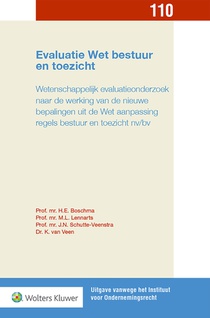 Evaluatie Wet bestuur en toezicht