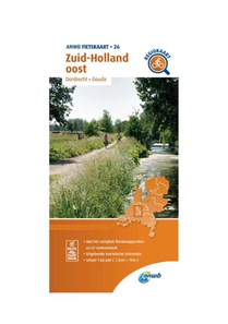 Fietskaart Zuid-Holland oost 1:66.666