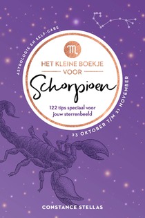 Het kleine boekje voor Schorpioen voorzijde