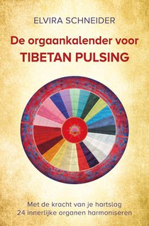 De orgaankalender voor Tibetan Pulsing voorzijde