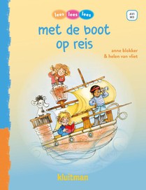 met de boot op reis voorzijde