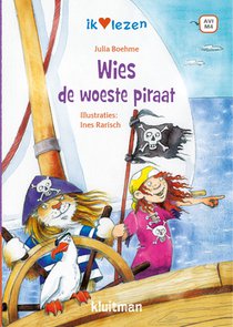 Wies de woeste piraat voorzijde