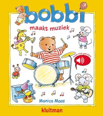 Bobbi maakt muziek - geluidenboek voorzijde