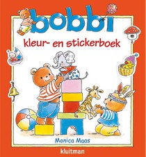 Bobbi kleur- en stickerboek voorzijde