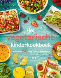 Het vegetarische kinderkookboek voorzijde