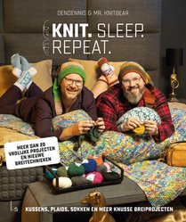 Knit. Sleep. Repeat voorzijde