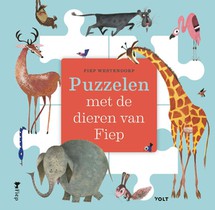 Puzzelen met de dieren van Fiep voorzijde