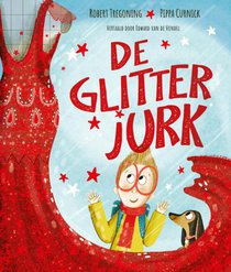 De glitterjurk voorzijde